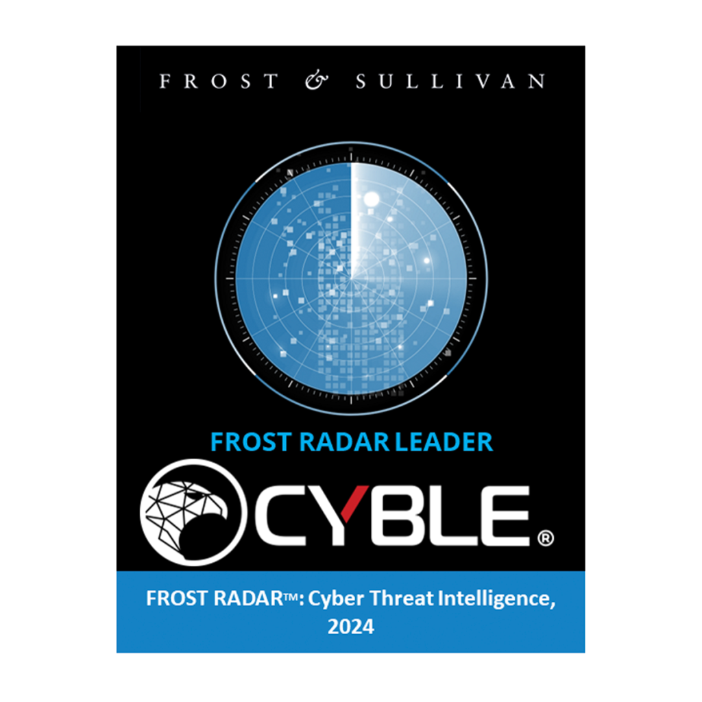 Cyble - Frost radar Leader for Cyber Threat Intelligence