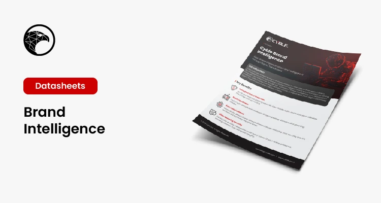 Brand Intelligence 8 Brand Intelligence data sheets